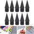Replaceable Tips 10pcs Inkless Forever Pencil Refills Infinite Pencil Replaceable Graphite Nib Everlasting Pencils Replacement Head for Writing Dr...
