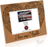 KATE POSH I Love my Auntie Picture Frame, Best Aunt Ever, Engraved Natural Wood Picture Frame (5x7 - Horizontal)...