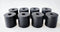 Multi Purpose Rubber Spacer 1 3/16 Inch OD x 3/8 Inch ID x 1 3/16 Inch Thickness Rubber Bushing Anti Vibration Spacer Black Round Neoprene Rubber ...