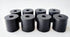Multi Purpose Rubber Spacer 1 3/16 Inch OD x 3/8 Inch ID x 1 3/16 Inch Thickness Rubber Bushing Anti Vibration Spacer Black Round Neoprene Rubber ...
