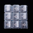 Key Switch Breakout Prototype PCB Board with 5 Pins Black Switches Key Click with R2 Keycap Compatible with Mechanical Keyboard(Packaged 9 sets)...