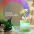Home Humidifier,260mlCool Mist Humidifier,essential oil diffusers,2 in 1 Portable LED Air Humidifier Desk Lamp,USB Rechaegable Eternal Flower Humi...