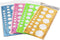 4Pcs Multifunctional Geometric Circle Templates Ruler Circle Drawing Painting Stencils Round Scale Template Student Stationery Supplies for School...