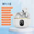 Wireless Earbuds Bluetooth 5.3 Headphones, X87 Waterproof Stereo Ear Buds with Microphone, in-Ear Earphones with LED Power Display for iPhone/Andr...