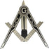 UNOSEKS TG,LLC Treasure Gurus Free Mason Seal G Square & Compass Folding Pocket Knife...