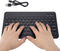 Mini Keyboard, Spanish Keyboard 78 Keys, Multifunctional Keyboard Touchpad Keyboard Storage & Presentation Materials...