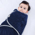 BlueSnail Newborn Baby Swaddle, Easy Wrap Receiving Blanket, Comfortable and Soft (S,0-3 Months, Navy)...