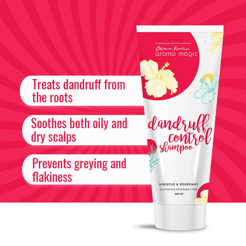 Anti Dandruff Shampoo | 6.76 Fl Oz (200ml) | Hydrating Shampoo for Dry Scalp with Rosemary & Coconut Oil | Sulfate Free for Healthy Hair Care...