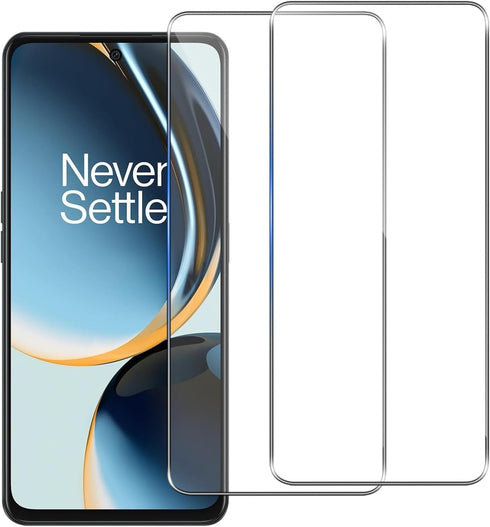 Screen Protector for OnePlus Nord N30 5G, 9H Hardness Tempered Glass Film, Fingerprint Unlock, Anti-Scratch, Bubble Free, Case Friendly, HD Clear ...