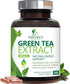 Green Tea Extract Capsules 1000mg 98% Standardized EGCG - 3X Strength for Natural Energy - Heart Support with Polyphenols - Gentle Caffeine - 240 ...