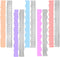 5 PCS Metal Die Cuts Irregular Edges Ruler, AIFUDA 8.4 Inches Craft Tear Rulers Embossing Stencils Paper Tearing Rulers for Scrapbooking Craft Dec...