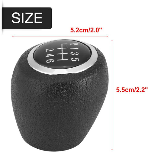 Acouto Gear Shift Knob for Chevrolet Cruze 2008 2009 2010 2011 2012 Car Manual Shifter Knob Car Gear Stick Shift Knob Head Replacement(6 Speed)...