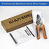 Wire Stripper, Multifunctional Wire Strippers Electrical with Cuts 8 10 12 14 16 18 20 22 AWG Cutter Pliers Splitter Winding Wires Cable Crimper C...