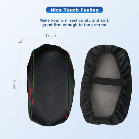 CDEFG Center Console Cover for 2021-2024 2025 Chevy Trailblazer Armrest Cover Console Pad Car Interior Accessories Arm Rest Protective Cover Scrat...