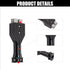 Panglong EZGO 18972G1 Handle Kit for SB50 Plugs D.C. Cord Strain Relief, Electric 1983-95...