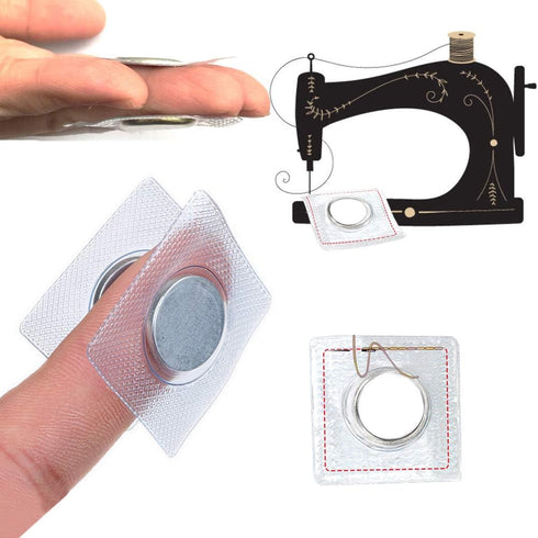 8 Sets Hidden Magnetic Snap,Invisible Magnets Sew in PVC for Thin Fabrics...