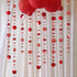 Decor365 Twinkle Star Garland Glitter Red Party Decorations Star Banner Ceiling Hanging Streamer Backdrop for Birthday Valentine’s Day Christmas L...