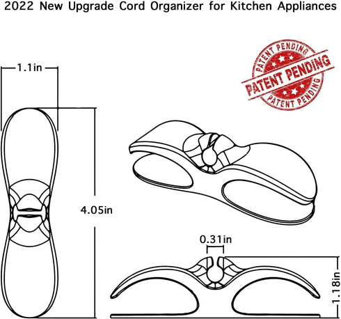 Cord Organizer for Kitchen Appliances -6 PCS...