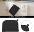 iFedio 2 Slice Toaster Cover Black, Waterproof Nylon, Dust & Fingerprint Protection, Machine Washable, Holds Jam Spreader & Tongs...