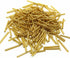 25mm 1" Czech Glass Seed Beads Tube Lined Bugle Beads Spacer Long Earrings Findings (Gold)...