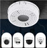 2-Pack 5.47" Camera Base Junction Outlet Box, Universal Junction Box for Bullet Security Camera, Plastic Waterproof Junction Box Mount Bracket, CT...