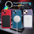 TENOC Universal Metal Ring Sticker Compatible with Magsafe/Magnetic Charger for iPhone/Samsung/Android All Cellphones, Magnetic Mount/Phone Holder...
