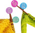 Toeloioh 4PCS 8PCS Knitting Needle Stoppers?Cartoon Letter Flower Spring Needle Point Protectors, Cute Knitting End Caps (Girl -Green-4)......