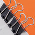 9 Pack Binder Clips Paper Clamps Upgrade Big Clip for Office Classroom Home Supplies(Black)...