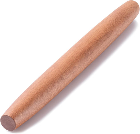 French Rolling Pin, 15.75 Inches Wood Rolling Pins for Baking, Extra Long Classic Wooden Dough Roller for Fondant Pizza Pie Crust Cookie Pastry, K...