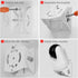Uogw Baby Monitor Mount Compatible with VAVA Baby Monitor Camera VA-IH006 / VA-IH009 / Hipp Baby Monitor,Adjustable Angle Wall Mount Bracket,Alumi...