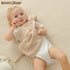 insular Bunny Lovey Blanket for Boys and Girls, Organic Cotton Muslin Security Blanket for Babies, Soft Breathable Lovie Soothing Towel for Newbor...