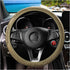 Leather Elastic Steering Wheel Cover, Universal 15 Inch, Non-Slip and Breathable, Car Interior Accessories, Durable Waterproof Steering Wheel Prot...