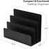 Mail Organizer, Letter Holder - Black, Metal...