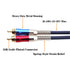 Tisino XLR to RCA Y-Cable - 6.6 feet, XLR Female to Dual RCA Adapter Y-Splitter Duplicator Lead Unbalanced Stereo Audio Interconnect Cable...