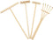 Framendino, 4 Pack Mini Zen Garden Rake Tools Bamboo for Home Office Tabletop Decor 4 Style...