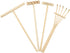 Framendino, 4 Pack Mini Zen Garden Rake Tools Bamboo for Home Office Tabletop Decor 4 Style...