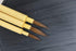 Hu Brush Scriptliner Brush for Traditional Chinese Elaborate-style Painting (Gongbi) and Outlining Inking the lines White Hare Hair LMS (Wesel hai...
