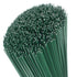 200 Pcs 22 Gauge Floral Stem Wire, 16 Inch Dark Green Floral Wire for Artificial Flower Arrangements, Bouquet Stem Wrapping, Wreath Making...