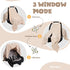 Baby Car Seat Cover Muslin Infant Carseat Canopy, Peekaboo Opening Car Seat Covers, Unisex Large Universal Fit Lightweight Breathable Newborn Brea...