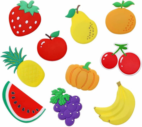 Penta Angel Rubber Fruit Fridge Magnets 10Pcs Large Refrigerator Magnets Whiteboard Stickers for Office Photo Cabinet Bulletin Board Magnet Wall D...