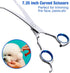 3 in 1 Dog Grooming Scissors Kit with Safety Round Tips, Professional Dog Grooming Scissors, 4CR Stainless Steel Pet Grooming Shears for Dog, Cat,...