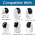 Aobelieve Flexible Baby Camera Twist Mount for iFamily SM650/SM651, Kidsneed SM935A/SM935C, HUBOOK SM652, and ANMEATE SM650 Video Baby Monitor...