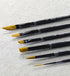 Creative Mark Beste Golden Taklon Hair Brushes - Watercolor Paint Brushes for Acrylic, Watercolor, Water-Soluble Oil, and Any Wet Paint - Dagger S...