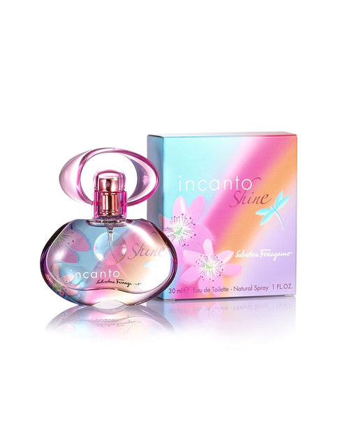 Salvatore Ferragamo Incanto Shine Women Eau De Toilette Spray, 1 Ounce...