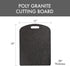 Dexas Decorator House SuperBoard Cutting Board with Rounded Corners, 12 by 16 inches, Heavy Granite...
