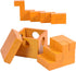 3D Wooden Cube Puzzles Wooden Brain Teaser Puzzle Gift Desk Puzzles Geometric Intellectual Jigsaw Logic Puzzle Educational Games Toy for Kids and ...
