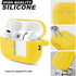 MOLOVA AirPod Pro Case Cover with Cleaner Kit, Soft Silicone Cover for AirPods Pro Case 2nd/1st Comes with Keychain for Women Men,Suitable Cases f...
