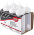 TableCraft C11663C White 16 Oz. Wide Squeeze Dispenser - 6 / PK...