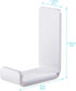 4 Pieces Headphone Hanger Headphone Hook Headset Holders Headphone Wall Mount with Adhesive Glues Headset Acrylic Holder Mount for General Purpose...