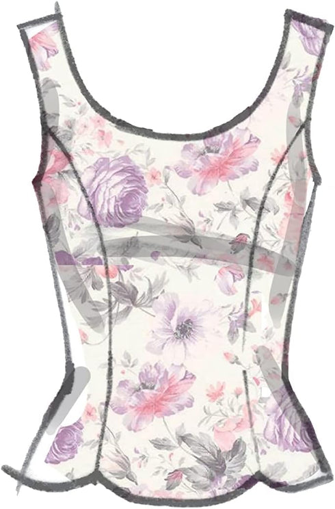 McCall's Misses/Plus Size TOP/Vest Sewing Pattern Kit, Multicolor...